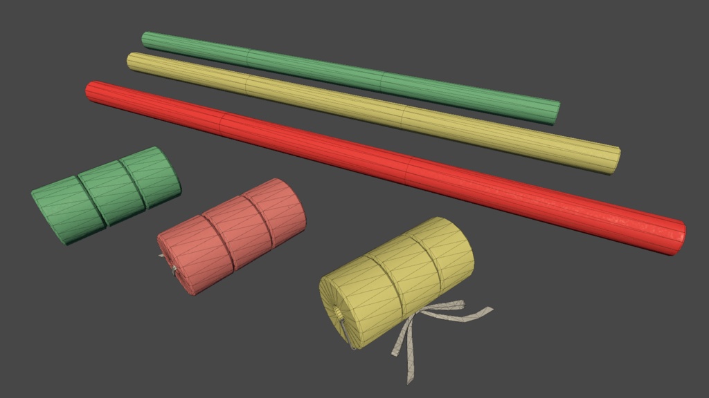 【3DModel】プールのプロップ【27種類】