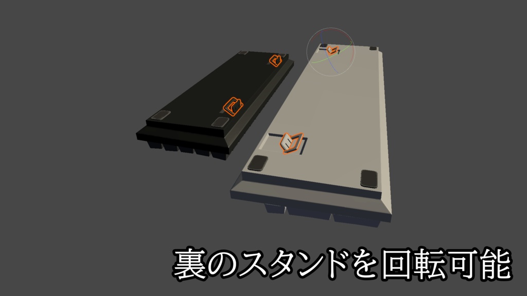 【3DModel】ゲーミングPC周りのプロップ02【11種類】