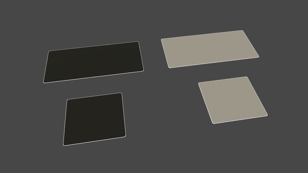 【3DModel】ゲーミングPC周りのプロップ02【11種類】