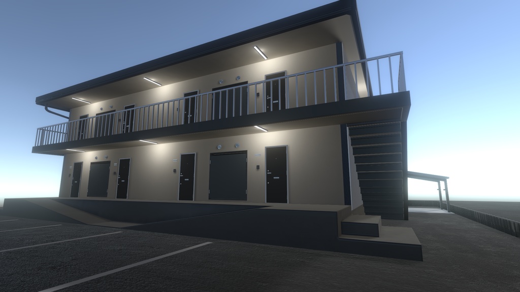 【VRChatワールド】Apartment-01