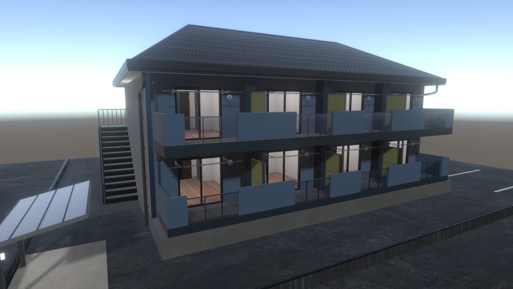 【VRChatワールド】Apartment-01