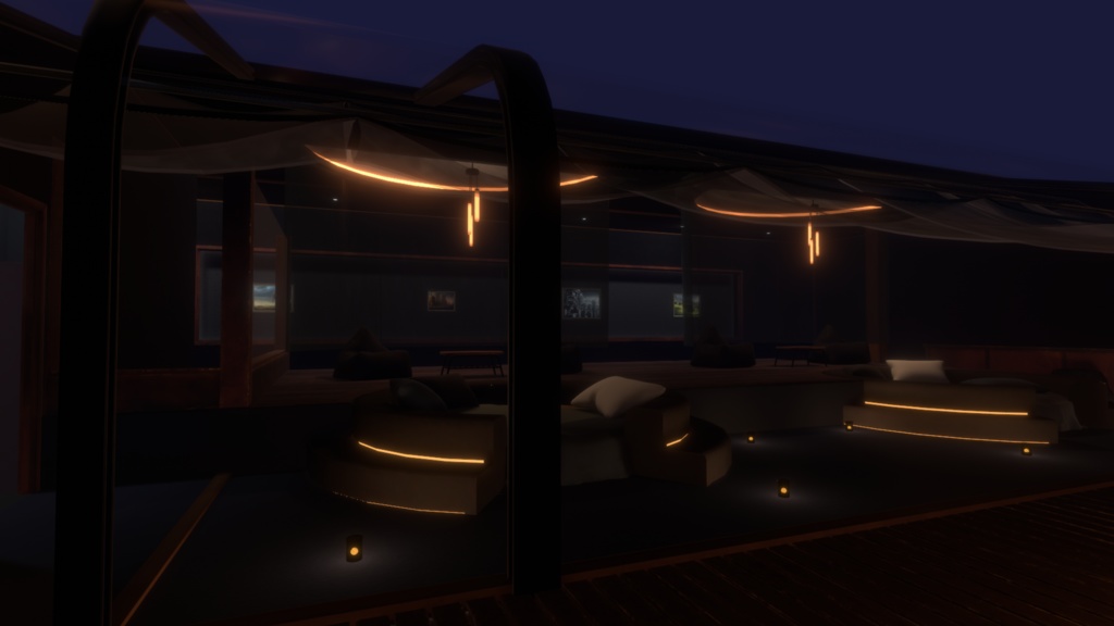 【VRChatワールド】Tranquil Glampport