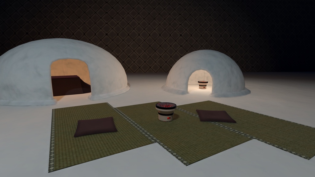 【3DModel】雪系プロップ【33種類】