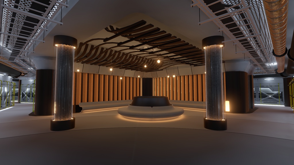 【VRChatワールド】Underground Facility