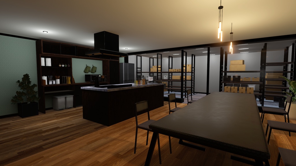 【VRChatワールド】Underground Facility