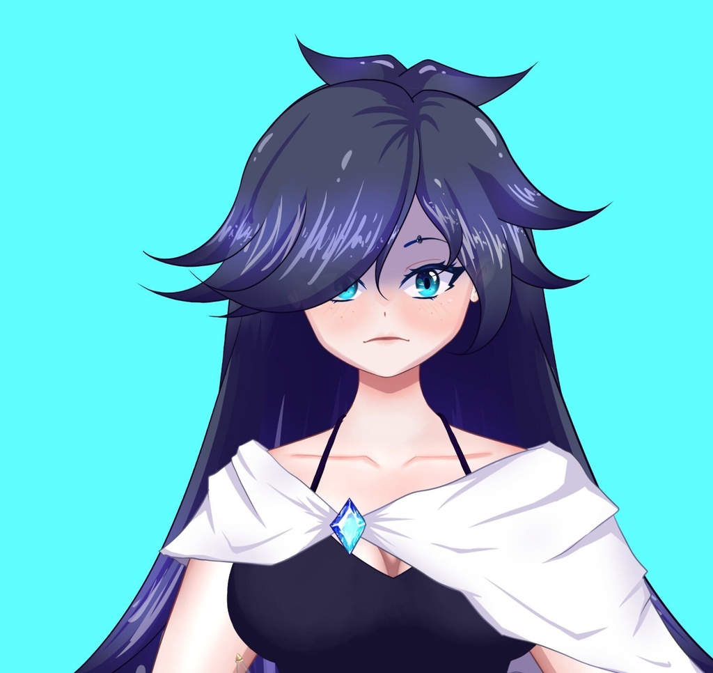 Vtuber 2d Avatar Adventurer, 8 expressions + Chivi version. Girl, Chica aventurera Maga, wizard