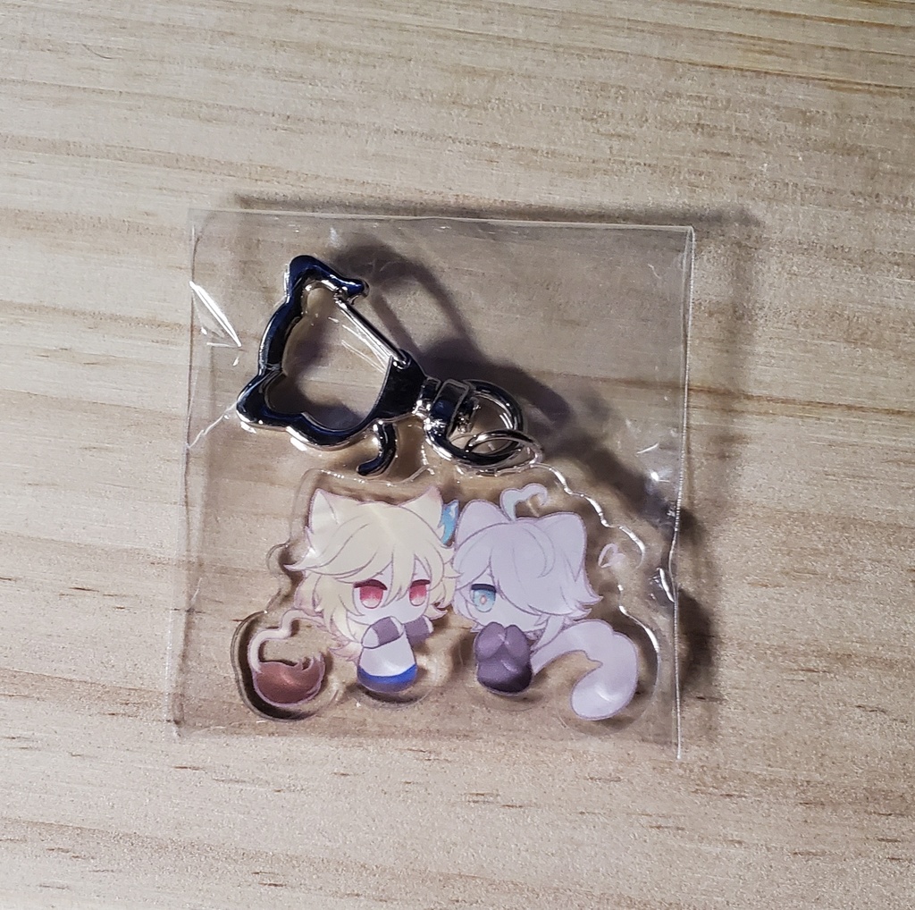 アクリルキーホルダー【 獅🏛️ 雪豹🌱 】