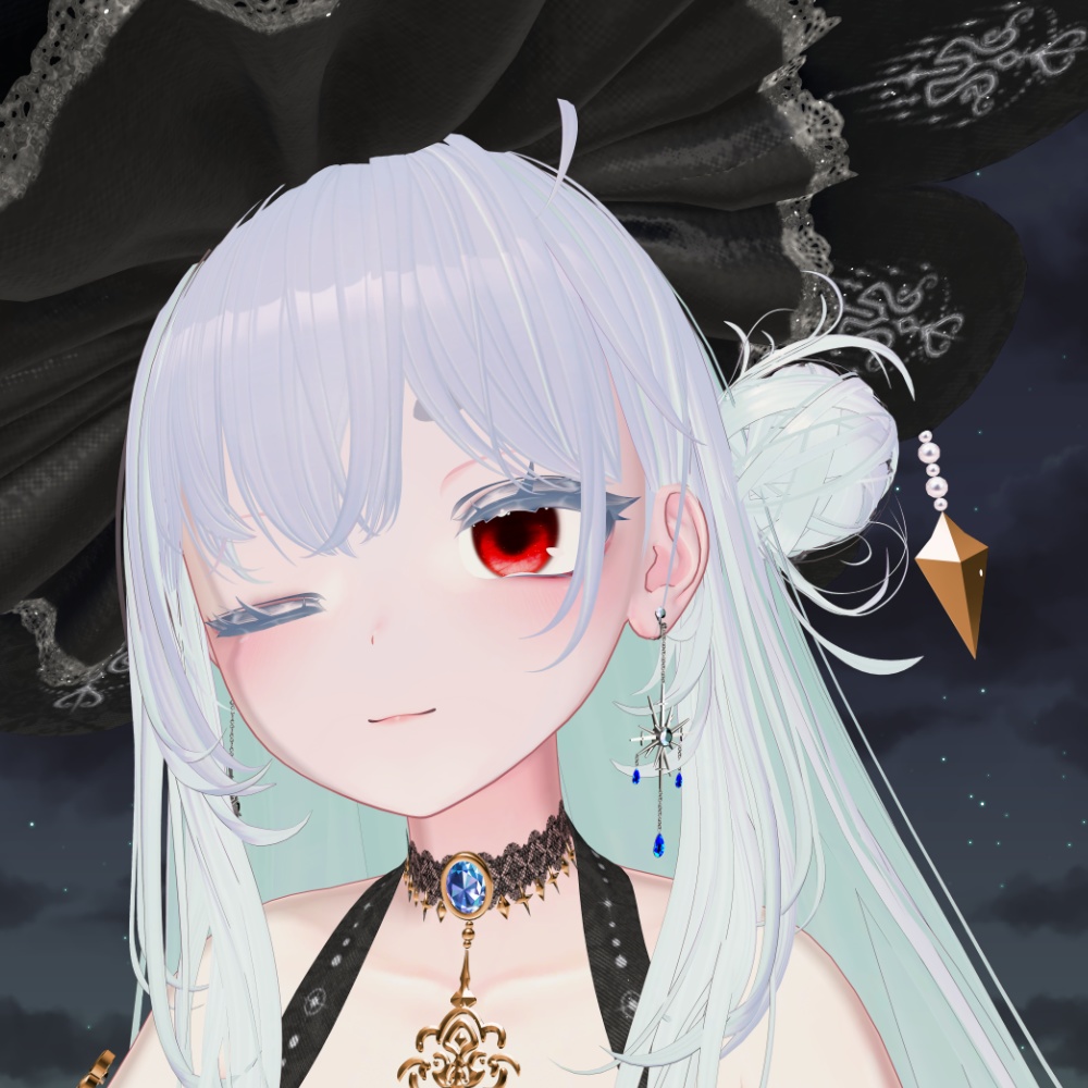 【イヤリング】Tears of Star【ModularAvatar方式】