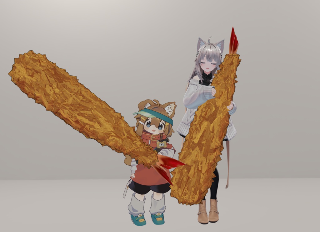 ギミック付きクソデカエビフライ【MA対応】