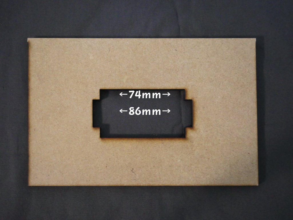 エレキギター テンプレート ハムバッカー向け