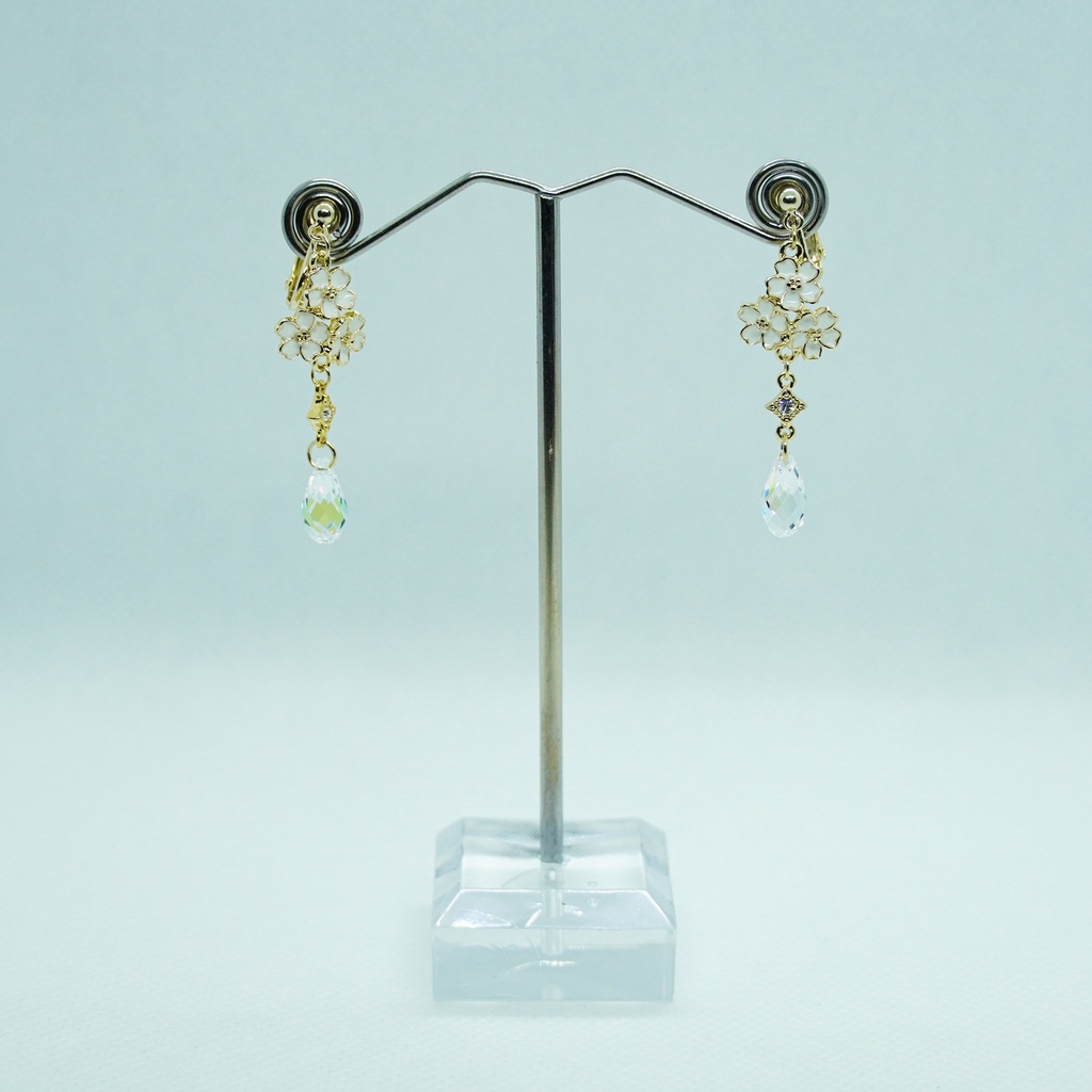 桜流しイヤリング