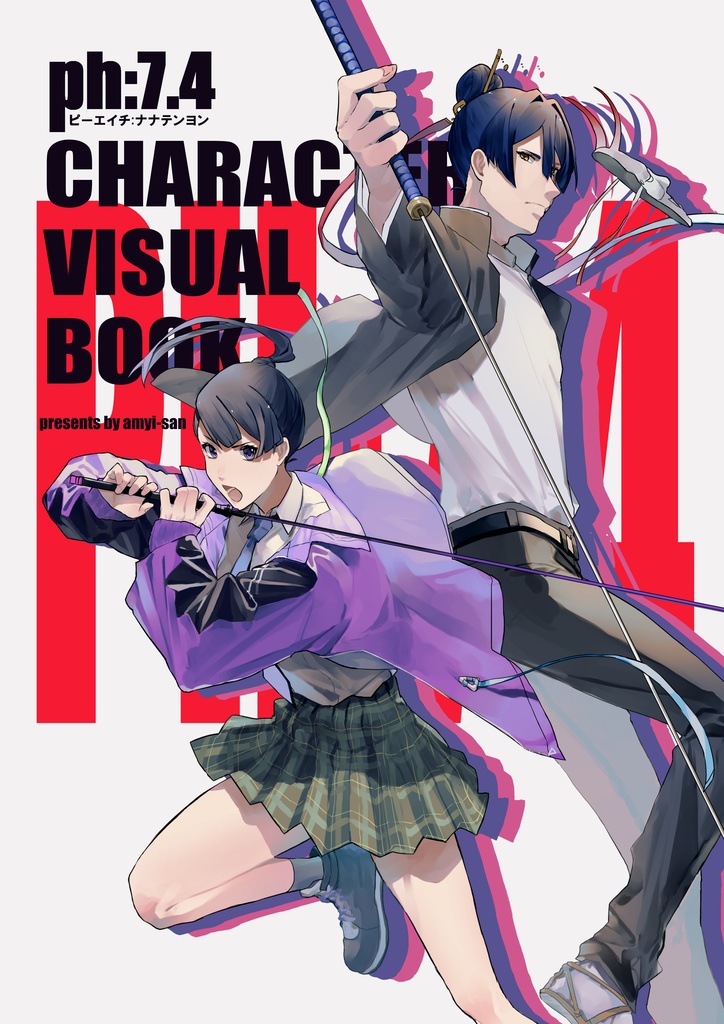 ph:7.4 CHARACTER VISUAL BOOK