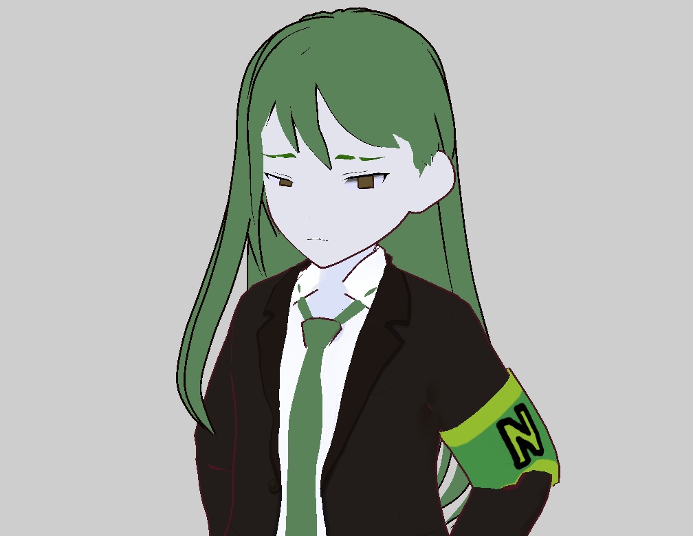 【ロボトミーコーポレーション二次創作モデル】ネツァク/Netzach【Vroid】