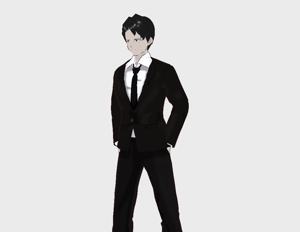 【無料/ライブラリーオブルイナ二次創作3Dモデル】ローラン/Roland Ver.1,01【Vroid】