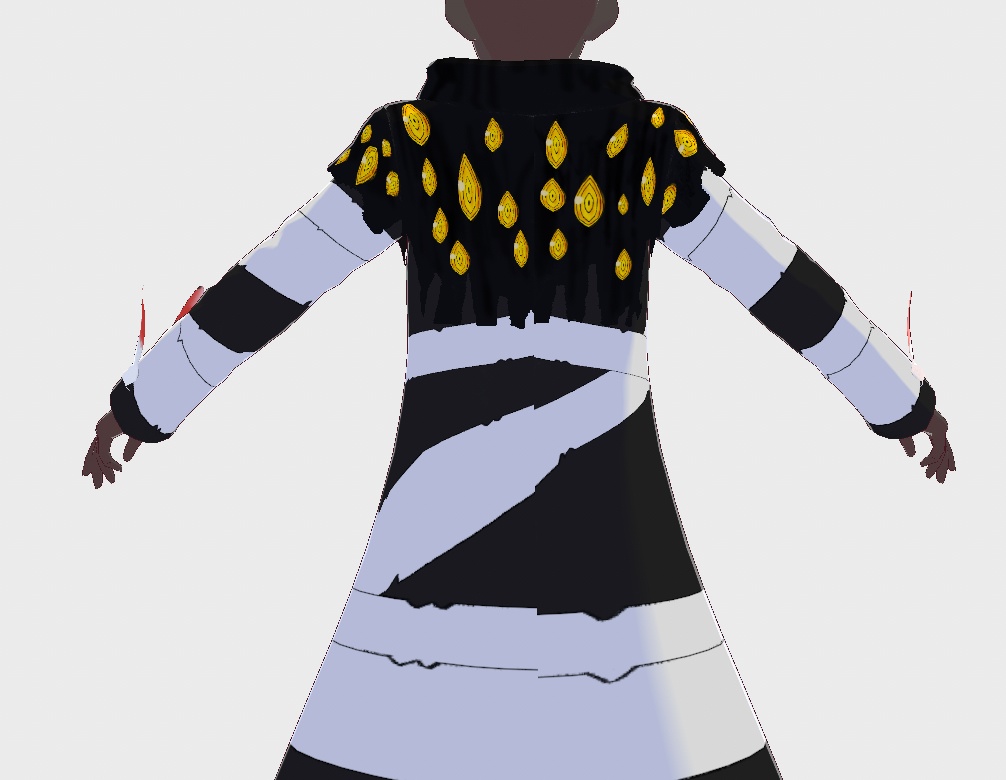 【ロボトミーコーポレーション二次創作モデル】E.G.O Suit『黄昏』【Vroid】