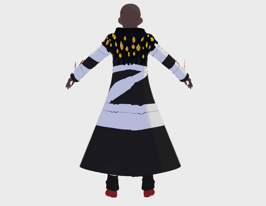 【ロボトミーコーポレーション二次創作モデル】E.G.O Suit『黄昏』【Vroid】