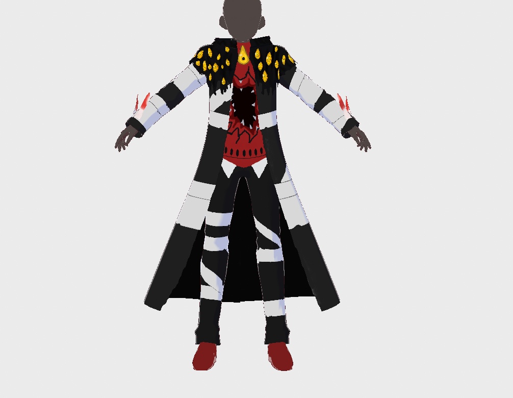 【ロボトミーコーポレーション二次創作モデル】E.G.O Suit『黄昏』【Vroid】