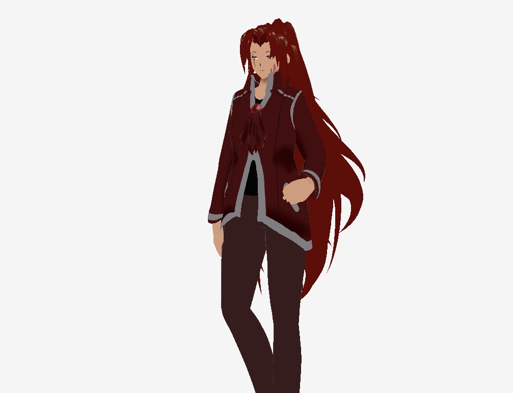 【Library Of Ruina/Lobotomy Corporation二次創作モデル】ゲブラー/Gebura【Vroid/MMD】