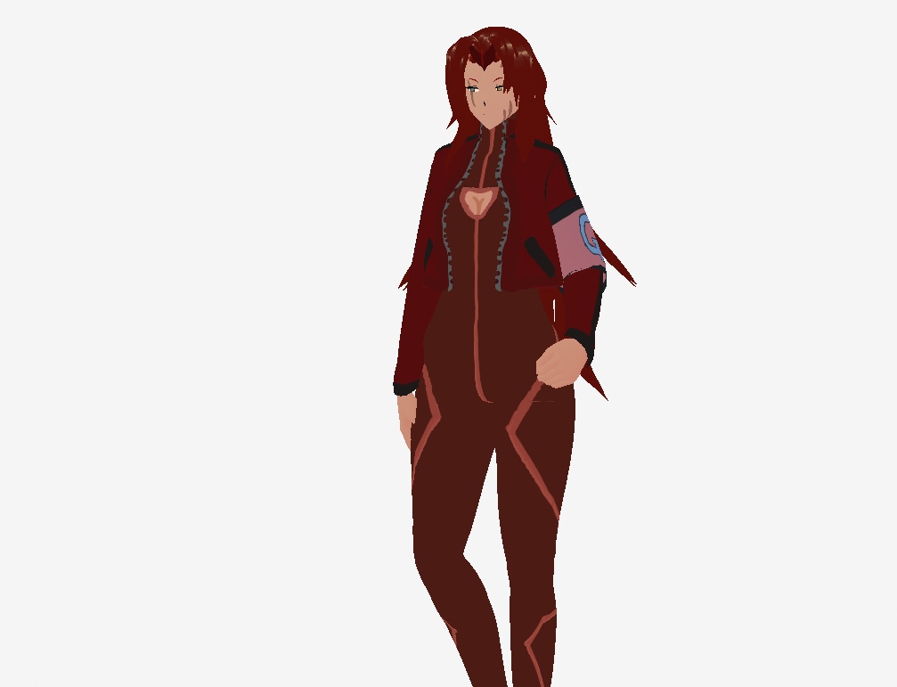 【Library Of Ruina/Lobotomy Corporation二次創作モデル】ゲブラー/Gebura【Vroid/MMD】