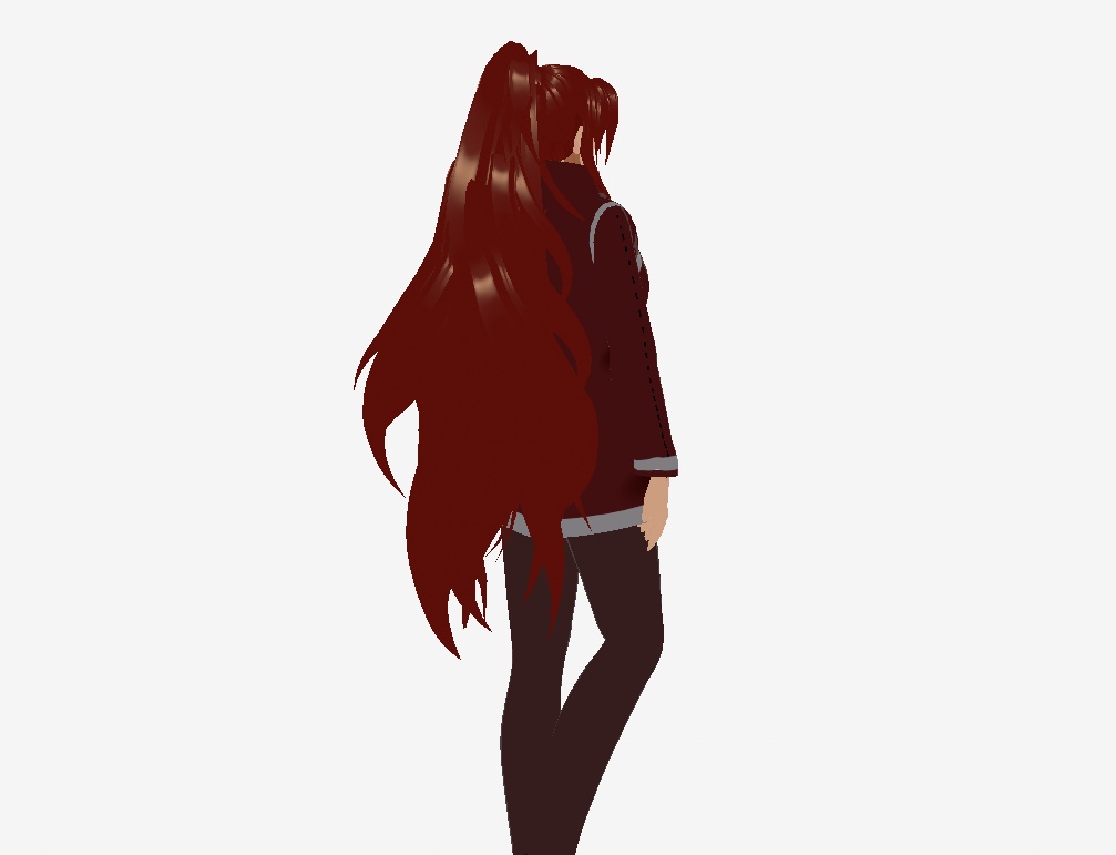 【Library Of Ruina/Lobotomy Corporation二次創作モデル】ゲブラー/Gebura【Vroid/MMD】