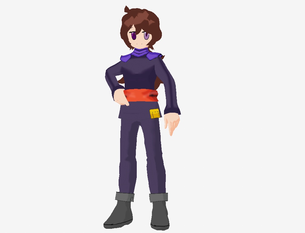 【Friday Night Funkin'MOD二次創作モデル】Spacey【Vroid/MMD】