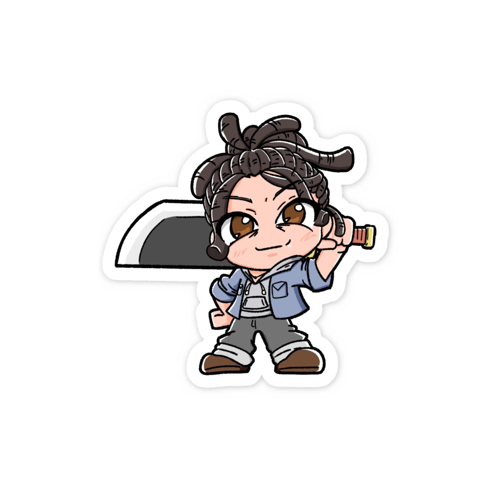 ミニキャラステッカー