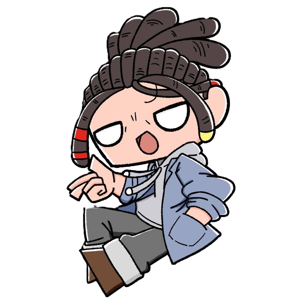 ミニキャラステッカー