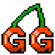 GG が実るチェリースタンプ（無料配布）