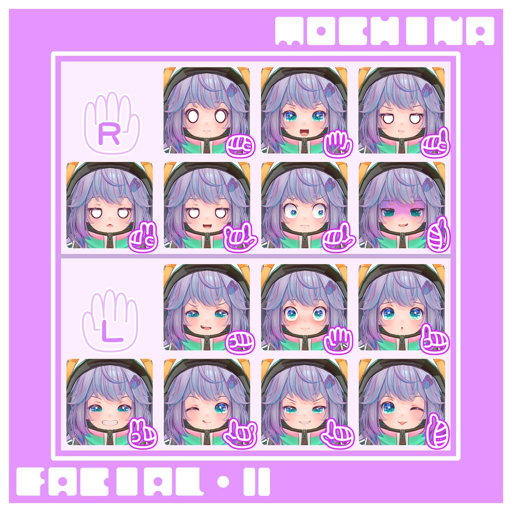 オリジナル3Dモデル『もちな MOCHINA』 ♪発売記念セール♪