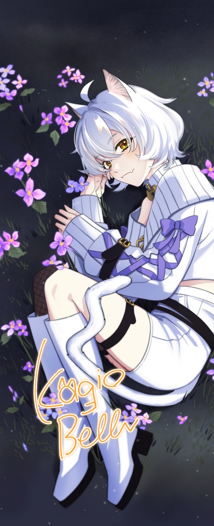 【鍵尾ベル】ミニタペストリー