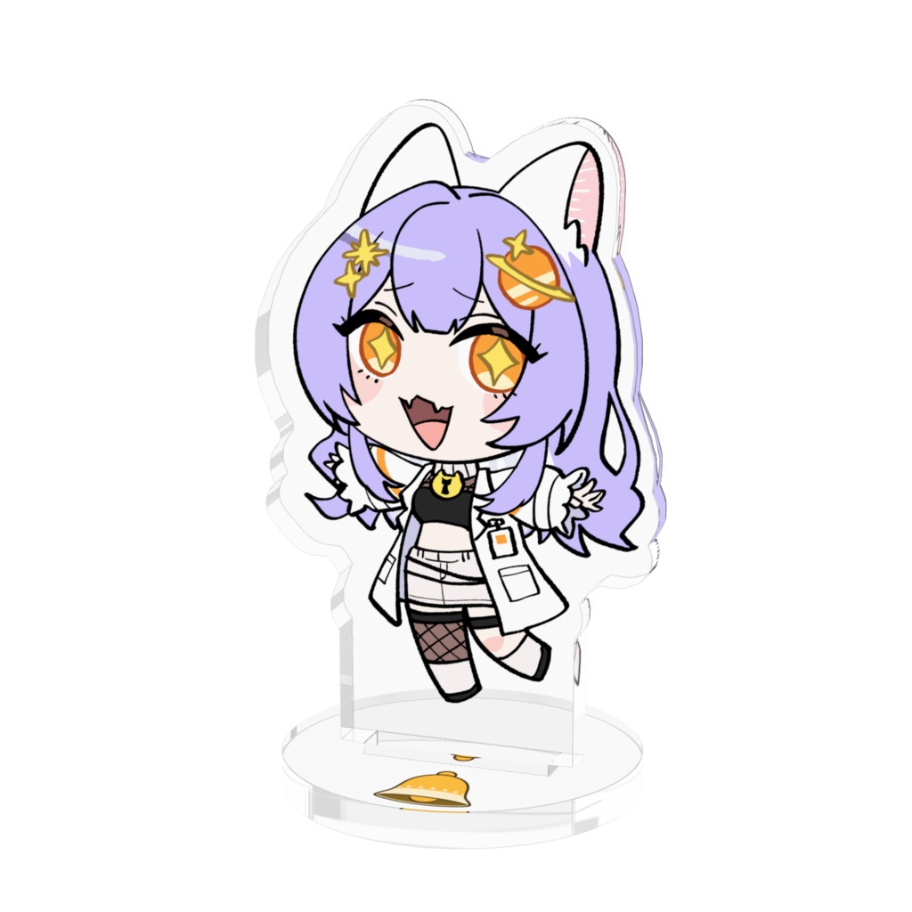 【アクリルスタンド】1周年記念【鍵尾ベル/セルフ受肉vtuber】