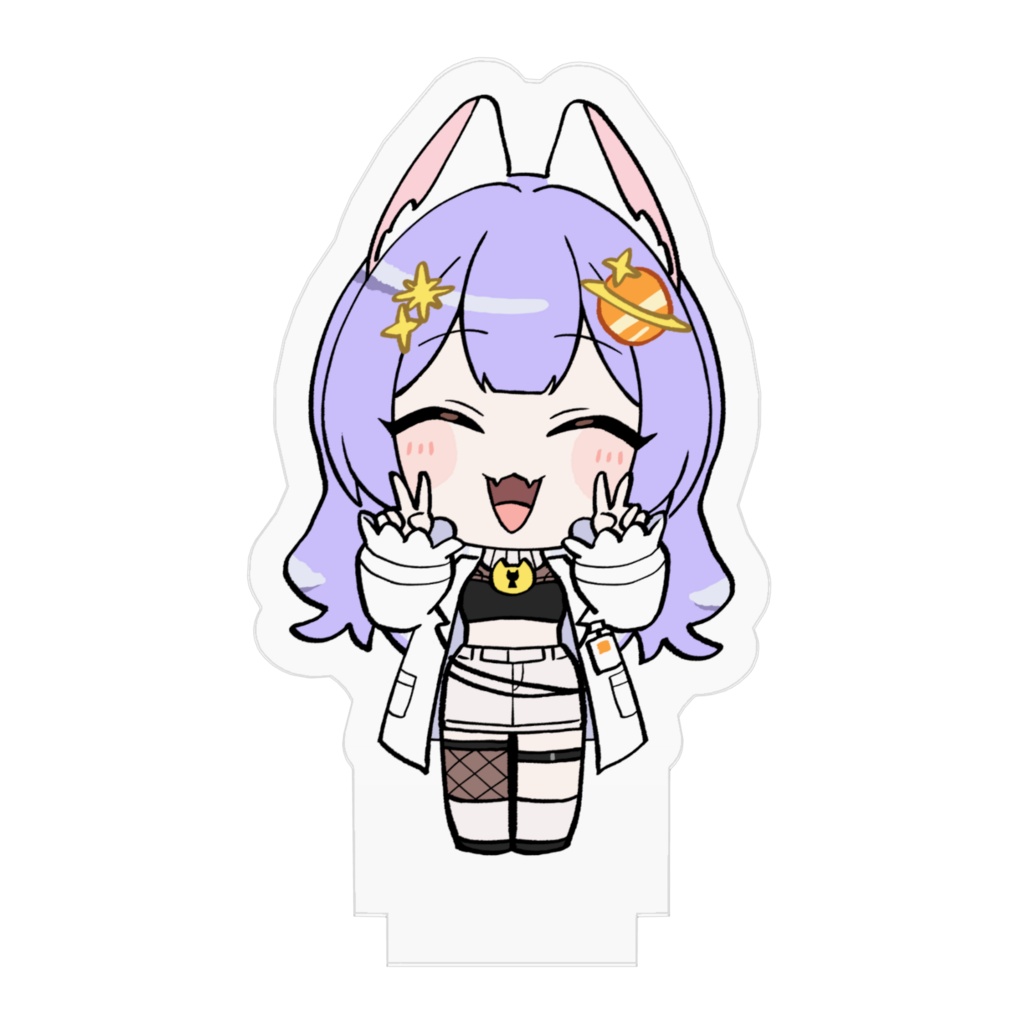 【アクリルスタンド】1周年記念【鍵尾ベル/セルフ受肉vtuber】