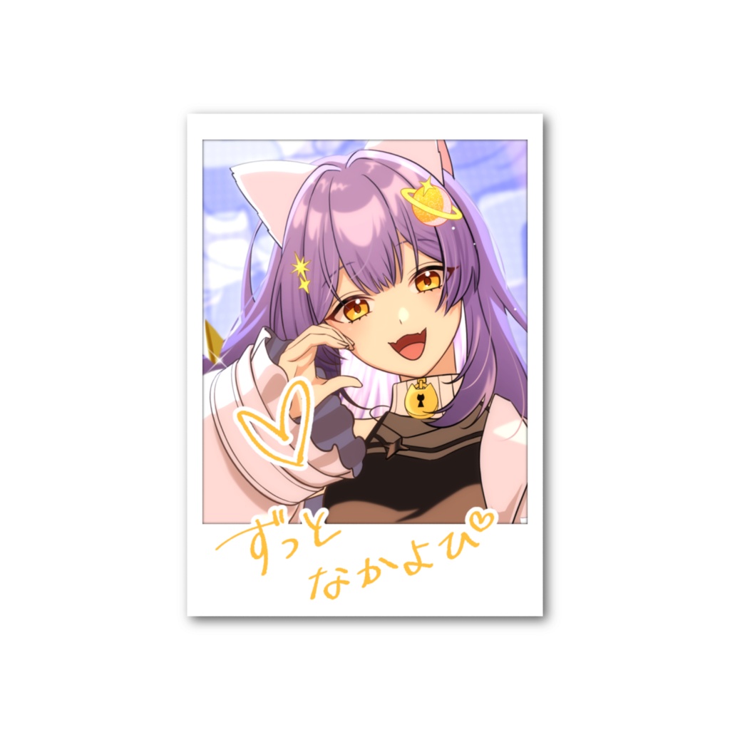 【フォトカード】1周年記念【鍵尾ベル/セルフ受肉vtuber】
