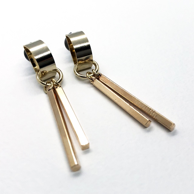 ガリユの芋けんぴピアス(チタンポスト)【アナザーエデン】