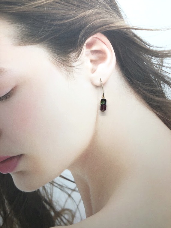 ユーインイメージピアス(K14GF・スワロフスキー)【アナザーエデン】