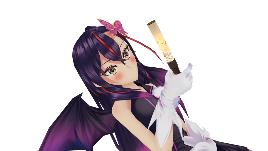 【VRChat】酒井抱一/雁に桜図(中幅) ペンライト(3Dグッズ)