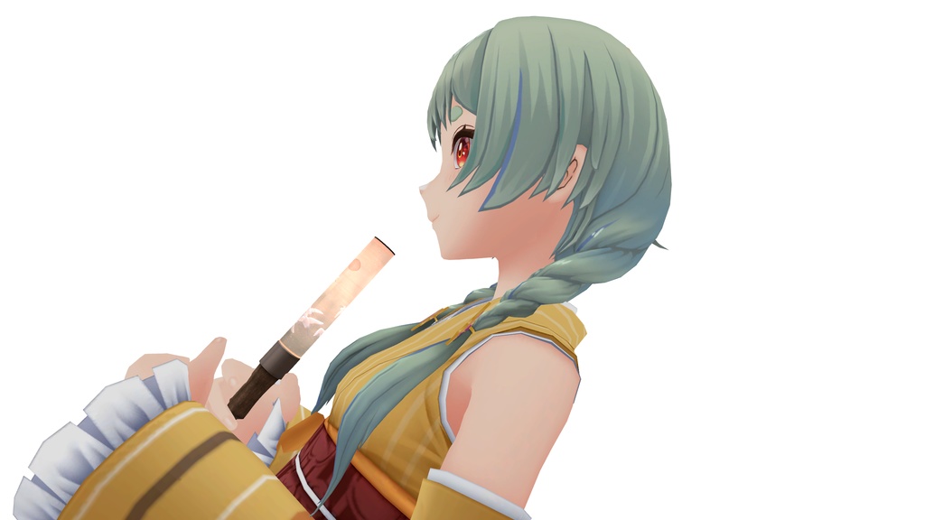 【VRChat】菱田春草/陸離 ペンライト(3Dグッズ)