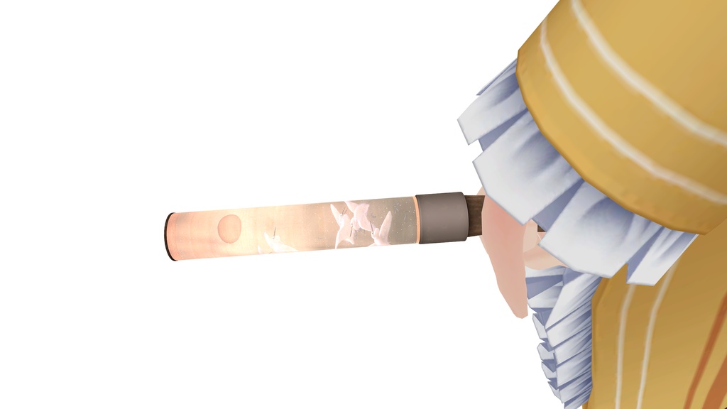 【VRChat】菱田春草/陸離 ペンライト(3Dグッズ)