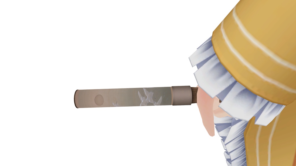 【VRChat】菱田春草/陸離 ペンライト(3Dグッズ)