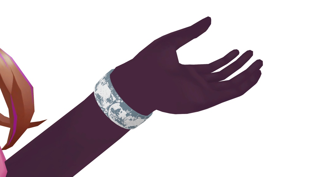 【VRChat】坤輿万国全図屏風 ラバーバンド(3Dグッズ)