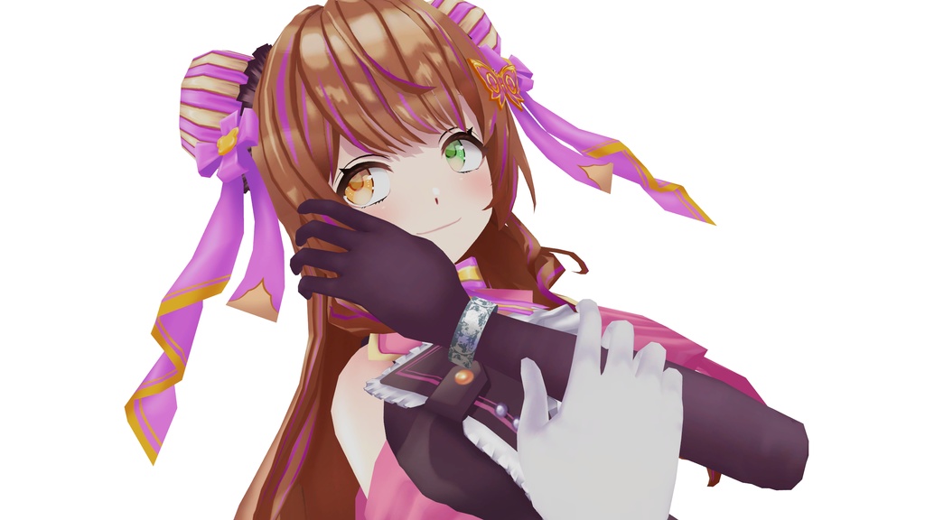 【VRChat】坤輿万国全図屏風 ラバーバンド(3Dグッズ)