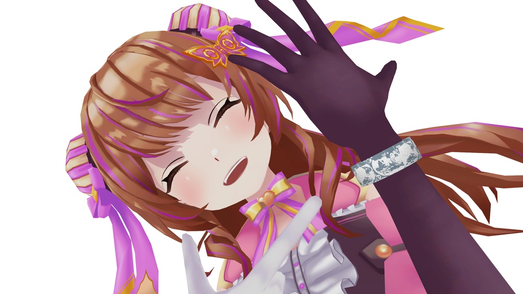 【VRChat】坤輿万国全図屏風 ラバーバンド(3Dグッズ)