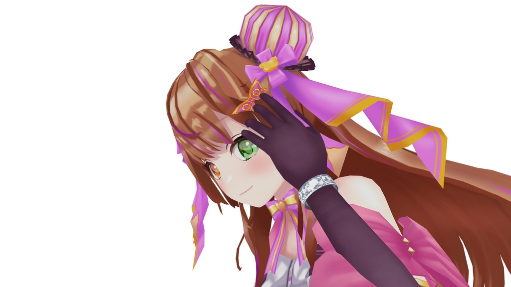 【VRChat】坤輿万国全図屏風 ラバーバンド(3Dグッズ)