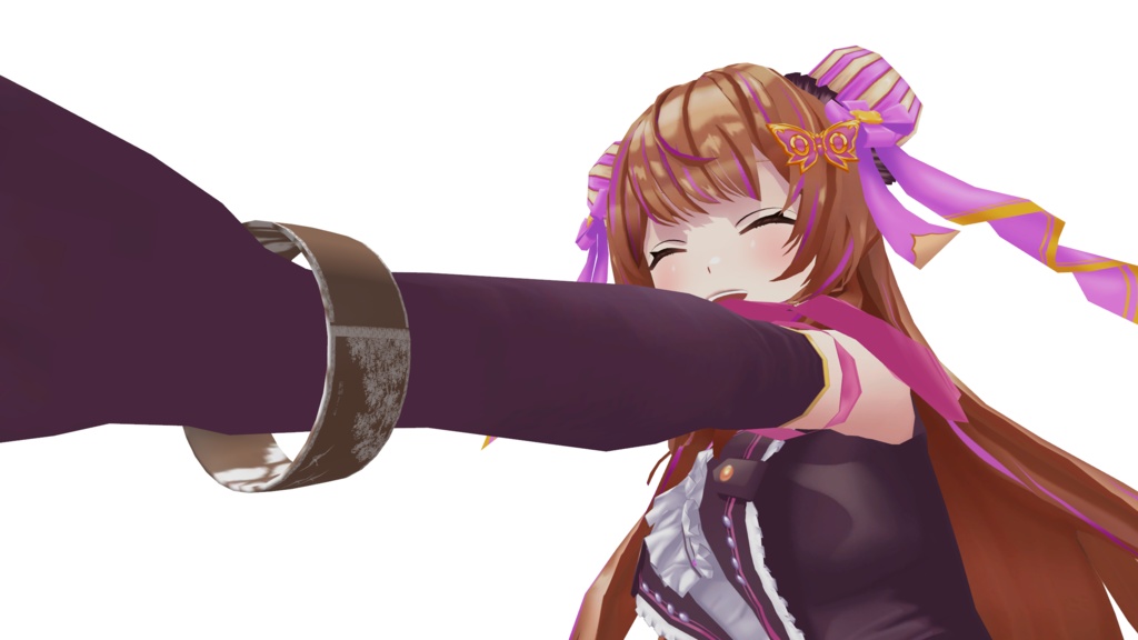 【VRChat】酒井抱一/雁に桜図(中幅) ラバーバンド(3Dグッズ)