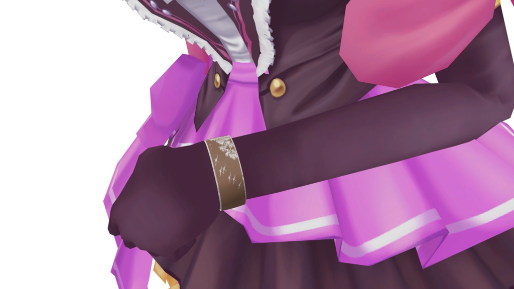 【VRChat】酒井抱一/雁に桜図(中幅) ラバーバンド(3Dグッズ)