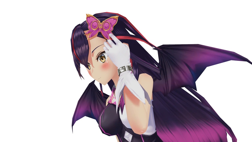 【VRChat】葛飾北斎/巌頭鵜図 ラバーバンド(3Dグッズ)