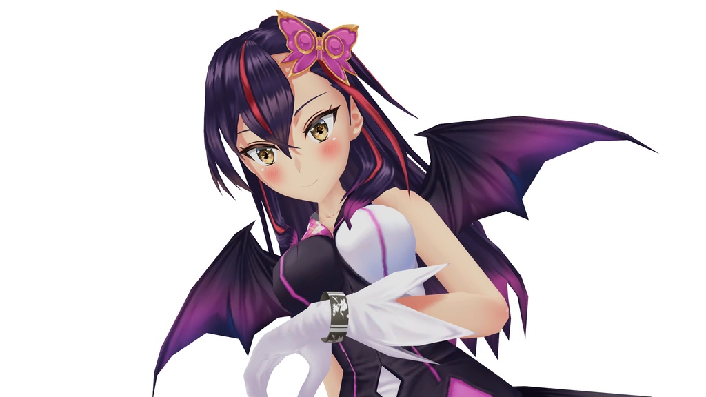 【VRChat】葛飾北斎/巌頭鵜図 ラバーバンド(3Dグッズ)