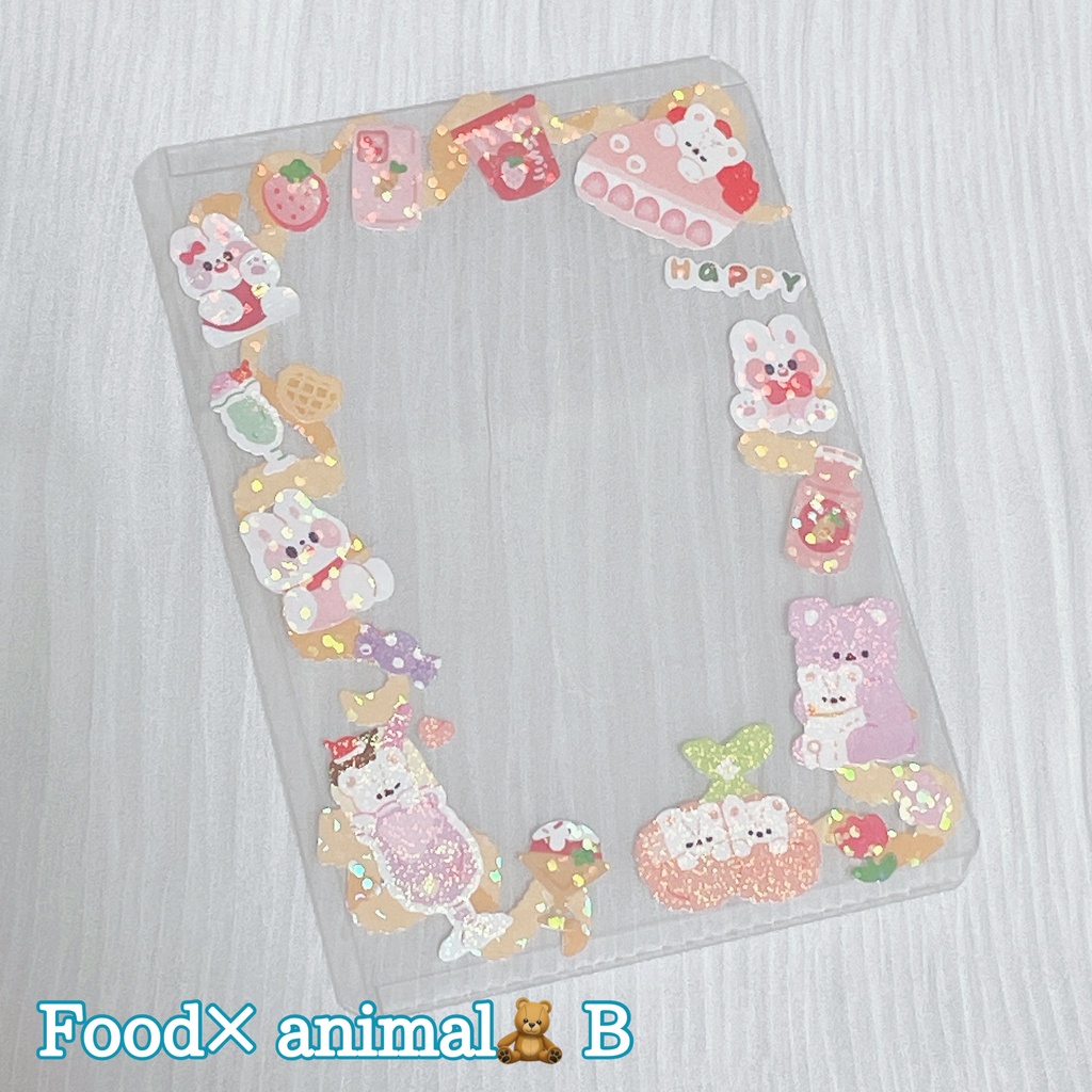 B8サイズ 硬質ケースデコ トレカケースデコ