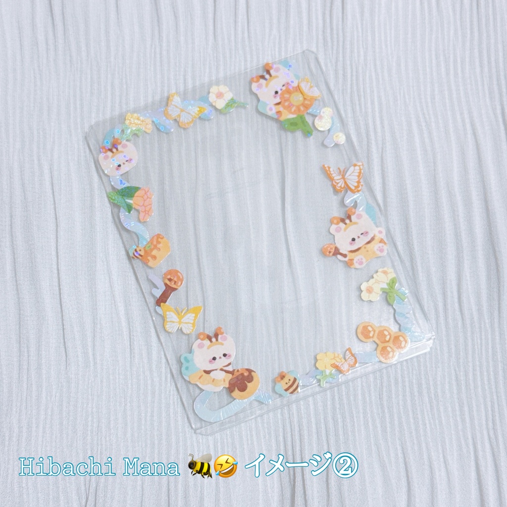 にじさんじ 🌈🕒 イメージ 硬質カードケースデコ デコケース トレカケースデコ シールデコ