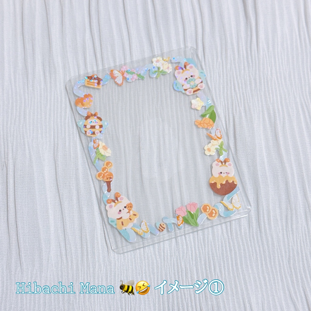 にじさんじ 🌈🕒 イメージ 硬質カードケースデコ デコケース トレカケースデコ シールデコ